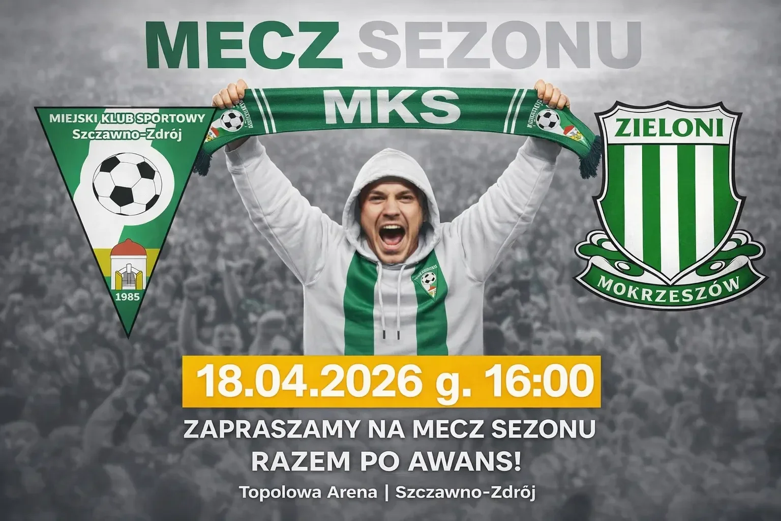 Przed nami mecz sezonu